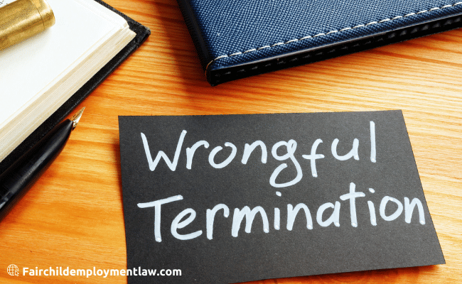 When can I sue for wrongful termination in san Diego?